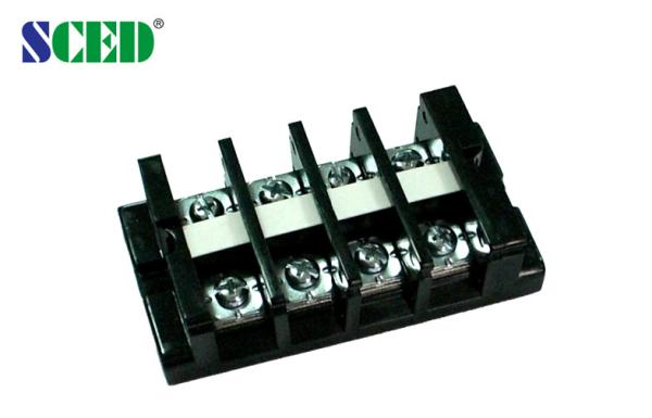 Buy cheap 19.00mm 600V 60A , Panel Mount Terminal Block For Server Site from wholesalers