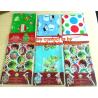 Buy cheap Custom CPE semitransparent printing frosted corded beaded gift bags,lovely children clothes gift packing plastic bag from wholesalers