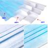 Buy cheap Anti Dust Disposable Non Woven Mask Three Layers With Elastic Earloop In Stock from wholesalers