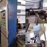 Used 60-2000tex Plastic Extruding Flat Film Stretching Machine 1.5M