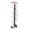 Buy cheap Demountable Clothing Display Racks Football Helmet Display Stand Metal For Stores from wholesalers