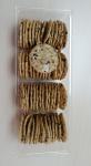 OEM Delicious Seaweed Flavor Round Rice Crackers Savory round snacks different