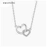 Buy cheap Women's Jewelry Classic 925 Sterling Silver Necklace Heart Necklace OEM from wholesalers