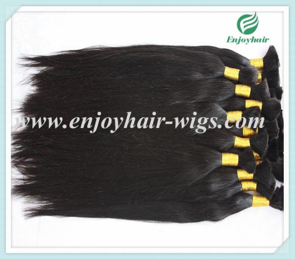 Buy cheap Malaysian 5A virgin remy hair bulk ,natural color, straight style 10''-26''length from wholesalers