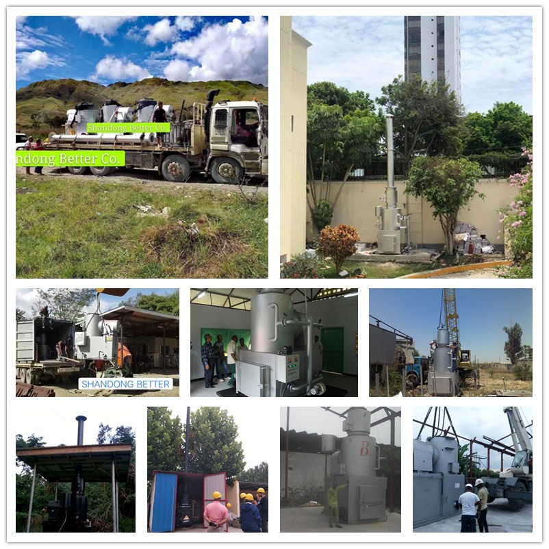 Refuse Collector Waste Gasification Incineration for Industrial and Hospital Solid Waste