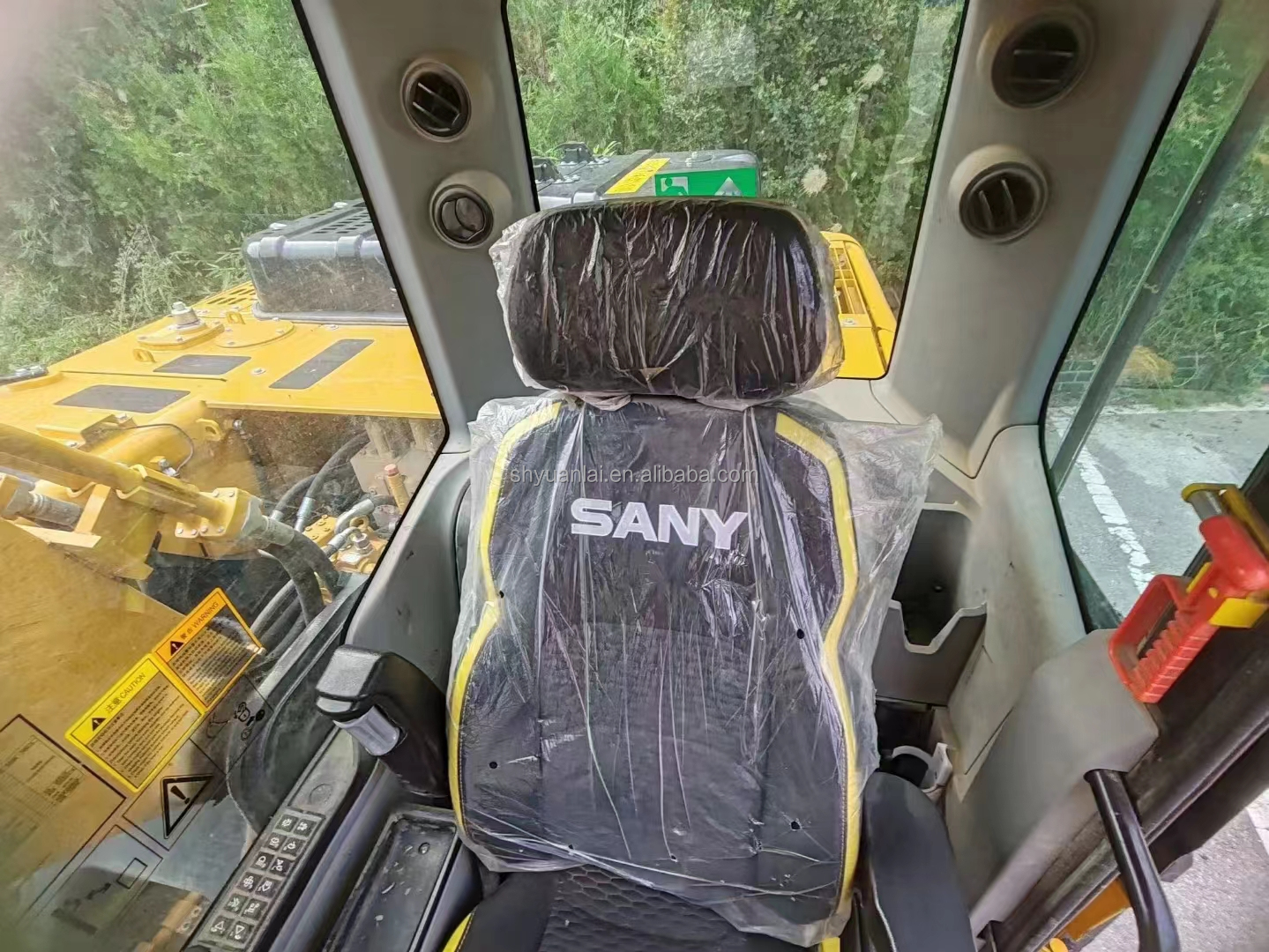 Sany SY215 Generation Forward Flow Excavator with 114KW Power and Low Fuel Consumption