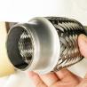 Buy cheap Id 40mm Braided Bellows Stainless Steel Exhaust Parts With 1.2mm Welded Pipe from wholesalers