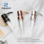 Gold Silver Cream Pump UV Soap Dispenser Pump For Hand wash Shampoo Bottles