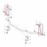 Buy cheap For Bentley Mulsanne 2010+ Front Stabilizer Support Bar OEM 3Y0411317 from wholesalers