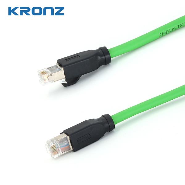 Buy cheap RJ45 Connector 4 Pins 24AWG Contact Resistance 48V Customized Cable Length from wholesalers