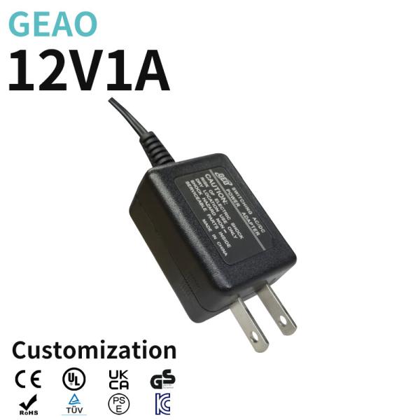 Buy cheap 12V 1A Wall Mount Power Adapters Supply High Temperature Resitance from wholesalers