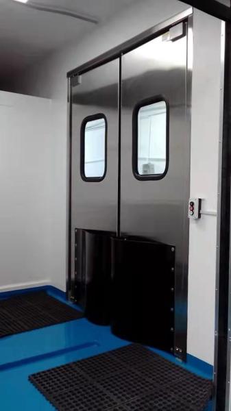 Buy cheap Anti Collision Free Stainless Steel Food Industry Central Kitchen Swing Traffic Door from wholesalers
