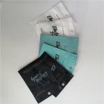 Zip lock style earring bracelet packaging zipper bag small plastic jewelry bag