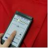 Buy cheap 4mm Grid Conductive Wire Red Anti Static TC Fabric 33% Cotton 2% Carbon Fiber from wholesalers