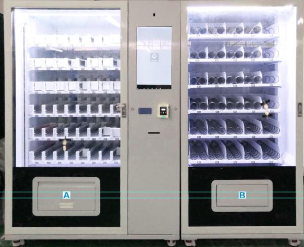 Quality Micron WM22T Salad Jar Canned Bottle Protein Beverage Vending Machine for sale