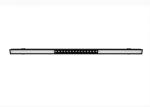 Office Aluminum Suspended Linear LED Lighting High Brightness Anti Glare