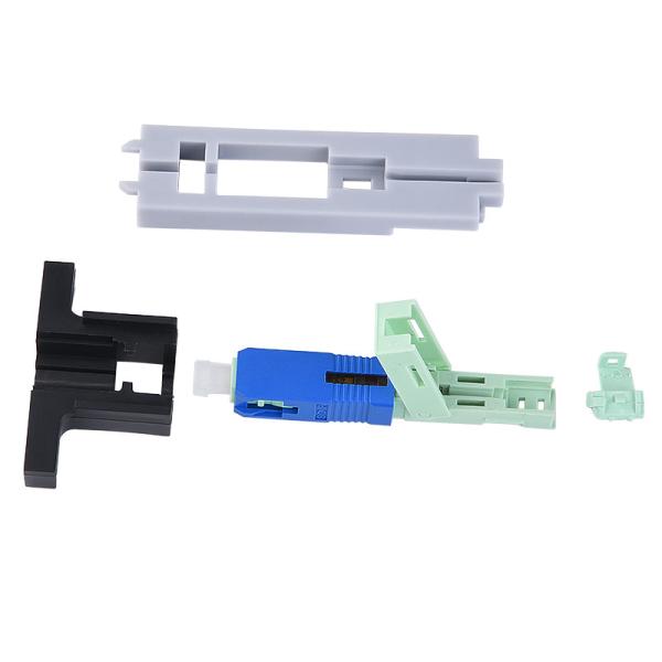 Buy cheap Blue Optical Fiber Fast Connector Sc Upc Single Mode Easy Installation from wholesalers