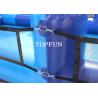 Buy cheap Blue PVC Kids Swimming Pools , Heat sealed Inflatable Swimming Pools 0.9 mm from wholesalers