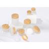 Buy cheap Glass Jars with Aluminum Lids Empty Glass Sample Jars for Makeup Lip Scrub Balm Lotions from wholesalers