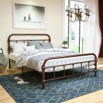 Durable Steel Furniture Bed Heavy Duty Reinforce Frame For Dormitory