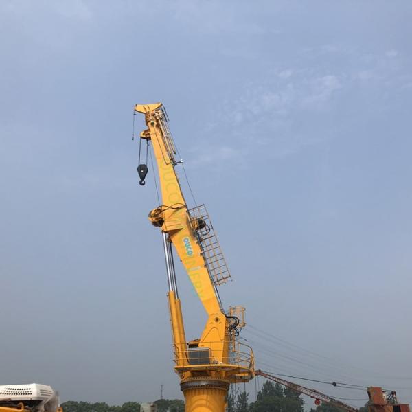 Buy cheap Electric 1.5T Hydraulic 36M Telescopic Boom Crane from wholesalers