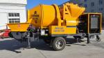 Used XDEM JBS40 Concrete Mixer Pump Machine Diesel 84 Kw