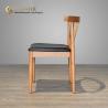 Buy cheap ODM PU Leather Solid Wood Dining Chair from wholesalers