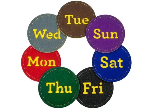 Buy cheap 10*10cm Absorbent Nonslip Felt Coasters Table Decoration from wholesalers