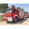 Buy cheap HOWO Diesel Fire Department Rescue Trucks 4x2 350hp For Fire Fighting from wholesalers