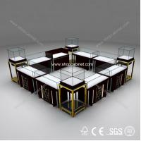 Buy cheap Fashionable design glass showcase jewelry showcase product