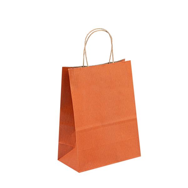 Disposable Kraft Paper Packaging Bags With 100gsm ~ 150gsm 8 Color Flexo