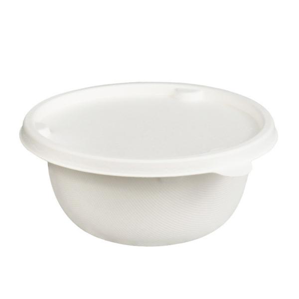 Buy cheap Natural Sugarcane Bagasse Round Soup Bowl Eco Friendly With Lid from wholesalers