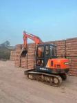 Second-Hand Doushan 60-7 Excavator from South Korea with Original Hydraulic
