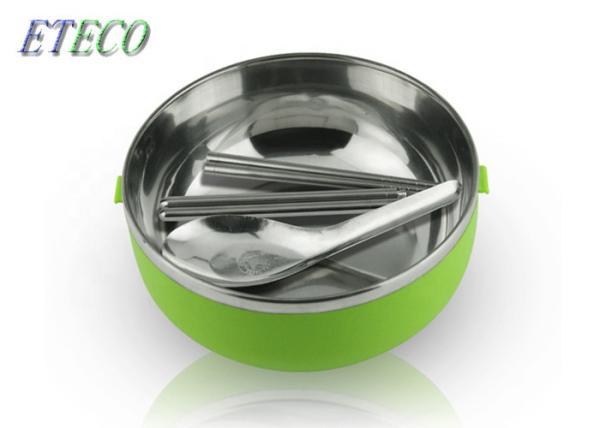 Buy cheap 3 Layers Stainless Steel Bento Box Ergonomic Silicone Sealing Ring Heatproof from wholesalers