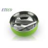 Buy cheap 3 Layers Stainless Steel Bento Box Ergonomic Silicone Sealing Ring Heatproof from wholesalers