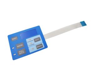 China Embossing Buttons Dome Membrane Switch For Automotive Systems on sale