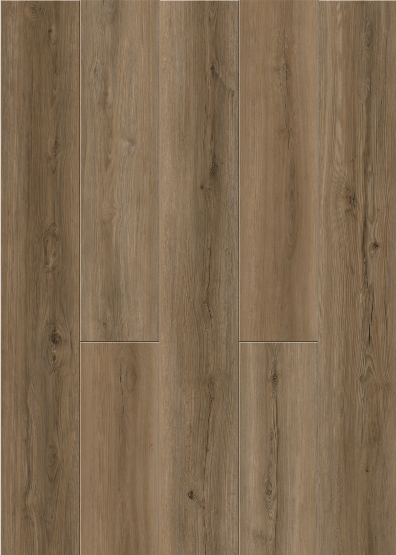 Click Wood Polyvinyl Chloride SPC Flooring Eco Friendly GKBM DG-W50013B-1