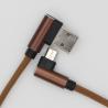 Buy cheap 2.4A Fast Charge Mobile Phone Cables 1m Fiber Material Bent Adapter Game Partner from wholesalers