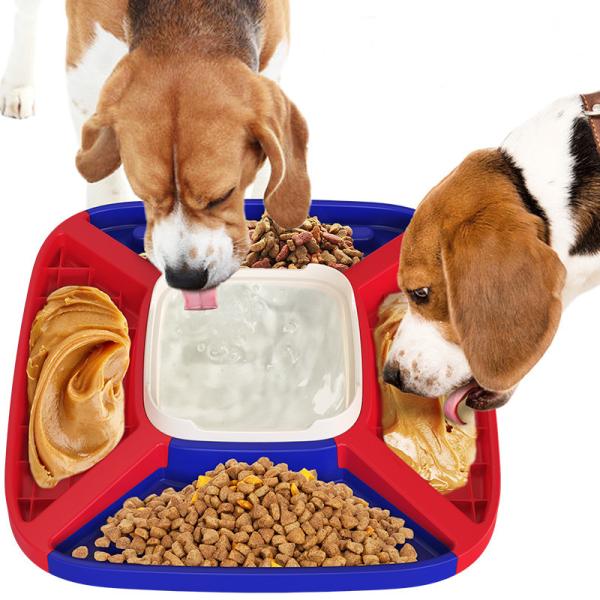 Buy cheap Slow Down Eating Food Water Self Feeding Dog Bowl For Puppy from wholesalers