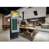 Buy cheap Restaurant Mall UV light Cell Phone Charging Station kiosk tower With Advertisin product