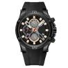 Buy cheap Men'S Casual Alloy Quartz Sport Watches Multifunctional Chrono Silicone 3ATM from wholesalers
