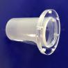 Buy cheap Factory Custom High Temperature Sealed Quartz Flange Perforated Quartz Glass Tube from wholesalers