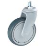 Buy cheap Medical Caster Wheels Nylon Thermoplastic Rubber Wheels Ball Bearing 4 Inch from wholesalers