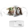 Buy cheap Baby Yoda Printed Reusable Face Mask With Filters from wholesalers