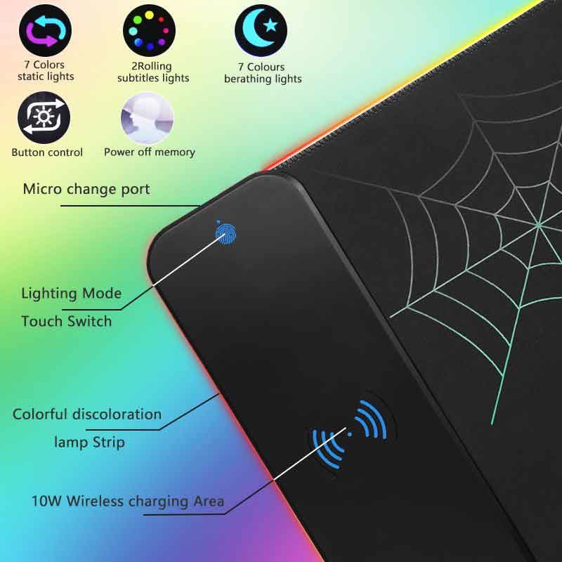 Custom Smart 15W Wireless Charging Keyboard Pad Waterproof