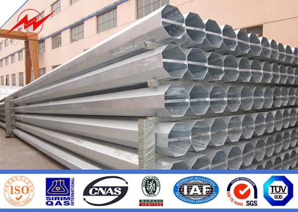Buy cheap Iso 132kv Electric Power Metal Utility Pole For Transmission Line Project from wholesalers
