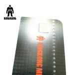 Credit Metallic Finish Business Cards Include SLE4428 Big Contact Chip Stainless
