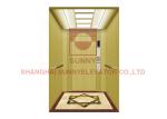 800kg Gearless VVVF Residential MRL 6 Passenger Lift With Marble Floor