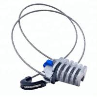 Buy cheap 10KN ADSS Cable Fittings , Figure 8 Cable Tension Clamp product