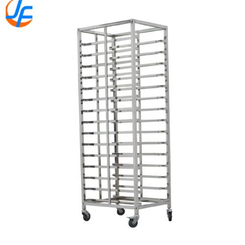Buy cheap RK Bakeware China-16 Storage Aluminum Bakery Tray Trolley/ Stainless Steel Baking Rack Baking Tray Rack Trolley from wholesalers